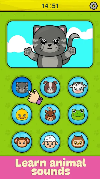 Bimi Boo Baby Phone for Kids  [МОД Menu] Screenshot 2