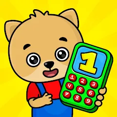 Взломанная Bimi Boo Baby Phone for Kids  [МОД Menu] - стабильная версия apk на Андроид