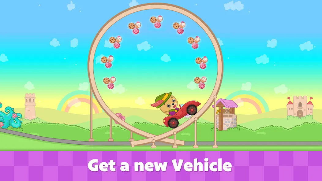 Bimi Boo Car Games for Kids  [МОД Mega Pack] Screenshot 2