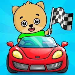 Взлом Bimi Boo Car Games for Kids  [МОД Mega Pack] - последняя версия apk на Андроид