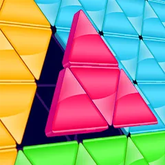 Скачать взломанную Block! Triangle Puzzle:Tangram  [МОД Меню] - полная версия apk на Андроид