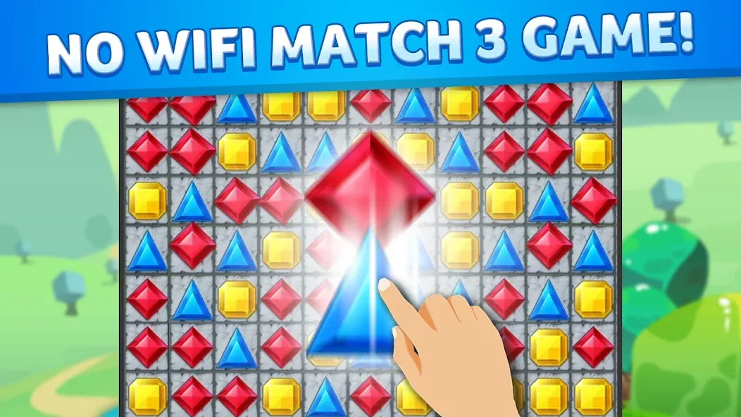 Jewel Match King  [МОД Unlocked] Screenshot 1