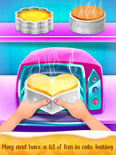 Cake Maker Cooking Cake Games (Кейк Мейкер кулинарные игры на приготовление тортов)  [МОД Много монет] Screenshot 5