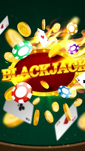 Blackjack (Блэкджек)  [МОД Бесконечные монеты] Screenshot 5