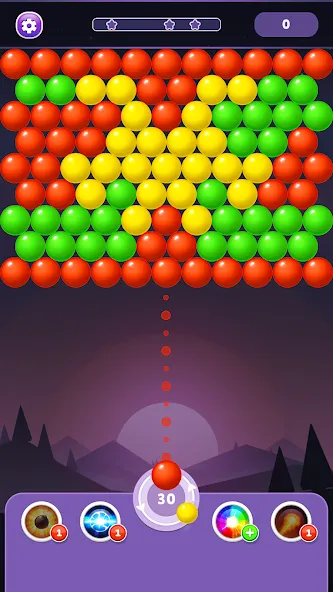 Bubble Shooter Rainbow  [МОД Unlimited Money] Screenshot 5