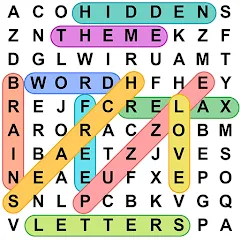 Взломанная Word Search - Word Puzzle Game  [МОД Много денег] - полная версия apk на Андроид