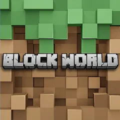 Скачать взлом Block World 3D: Craft & Build  [МОД Бесконечные монеты] - последняя версия apk на Андроид