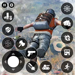 Скачать взломанную Modern Commando Strike Mission  [МОД Mega Pack] - полная версия apk на Андроид