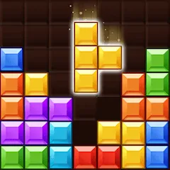 Скачать взлом Block Gems: Block Puzzle Games (Блок драгоценные камни)  [МОД Unlimited Money] - стабильная версия apk на Андроид