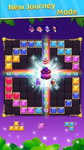 Block Puzzle: Block Blast!  [МОД Mega Pack] Screenshot 1