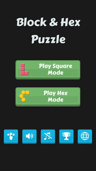 Block Buster - Hex and Square  [МОД Menu] Screenshot 1