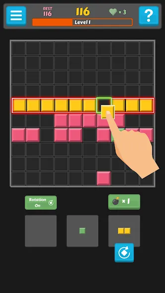 Block Buster - Hex and Square  [МОД Menu] Screenshot 2