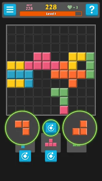 Block Buster - Hex and Square  [МОД Menu] Screenshot 3