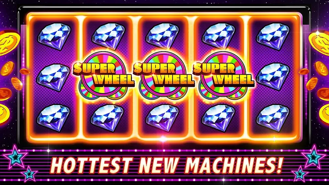 Super Win Slots - Vintage Slot (упер Вин Слотс)  [МОД Mega Pack] Screenshot 2