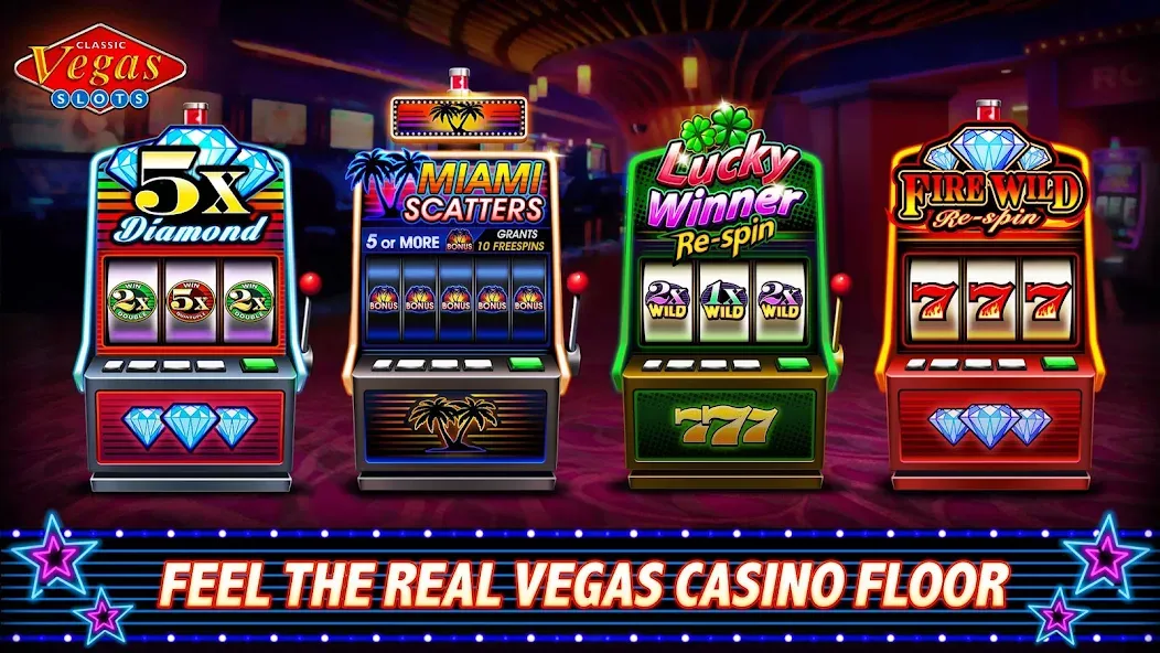 Super Win Slots - Vintage Slot (упер Вин Слотс)  [МОД Mega Pack] Screenshot 3