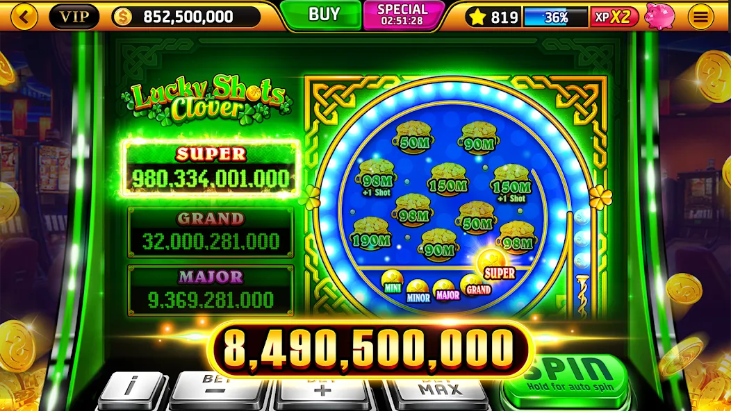 Wild Classic Slots Casino Game  [МОД Бесконечные монеты] Screenshot 2