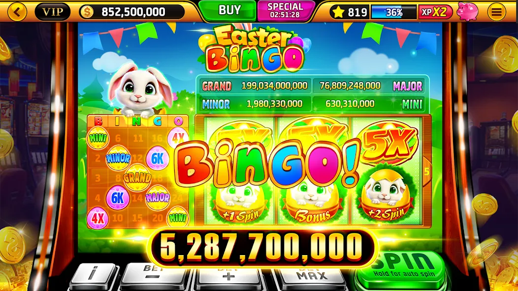 Wild Classic Slots Casino Game  [МОД Бесконечные монеты] Screenshot 3