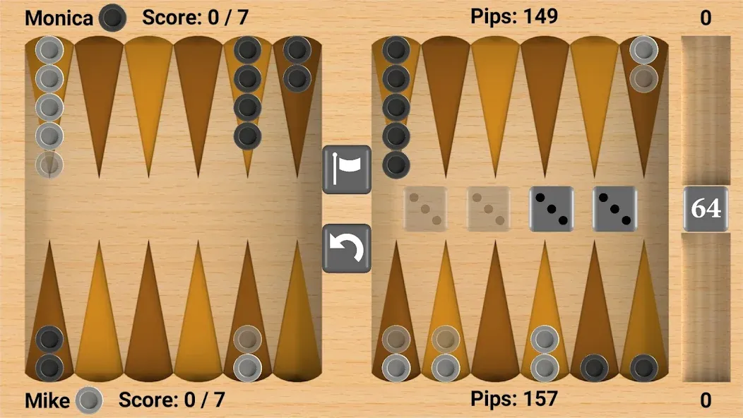 Bluetooth Backgammon  [МОД Menu] Screenshot 3