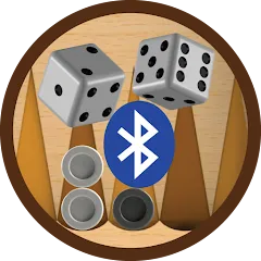 Взломанная Bluetooth Backgammon  [МОД Menu] - стабильная версия apk на Андроид