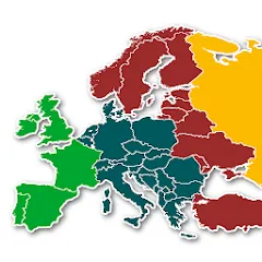 Взлом Europe Map Quiz - European Cou  [МОД Много денег] - последняя версия apk на Андроид