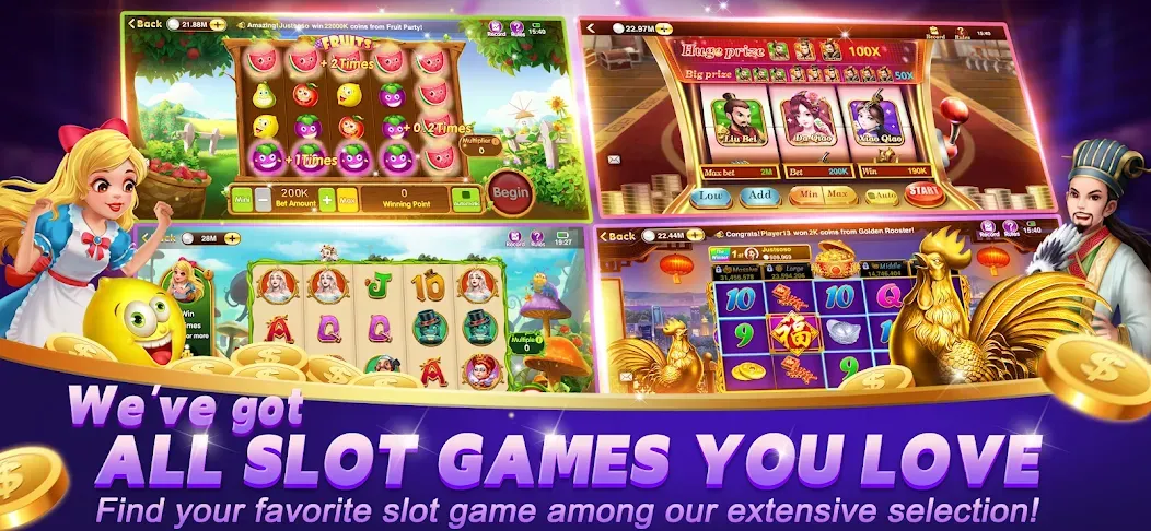 Happy Poker Slots (Хэппи Покер Слоты)  [МОД Бесконечные монеты] Screenshot 2