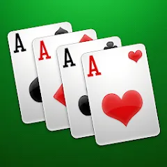 Взломанная Solitaire: Classic Card Games (Солитер)  [МОД Unlocked] - последняя версия apk на Андроид