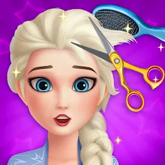 Скачать взломанную Hair Salon: Beauty Salon Game (Хэр Салон)  [МОД Бесконечные монеты] - последняя версия apk на Андроид