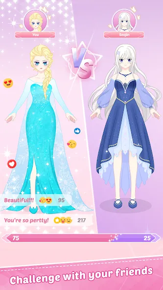 Princess Dress Up - Sweet Doll (Принцесса нарядиться)  [МОД Много монет] Screenshot 5