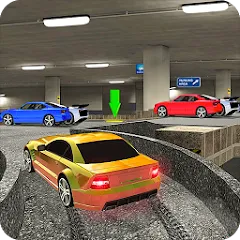 Скачать взломанную Street Car Parking: Car Games  [МОД Много денег] - стабильная версия apk на Андроид