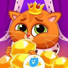 Скачать взлом Bubbu Jewels - Merge Puzzle (Буббу Джуэлс)  [МОД Unlimited Money] - последняя версия apk на Андроид