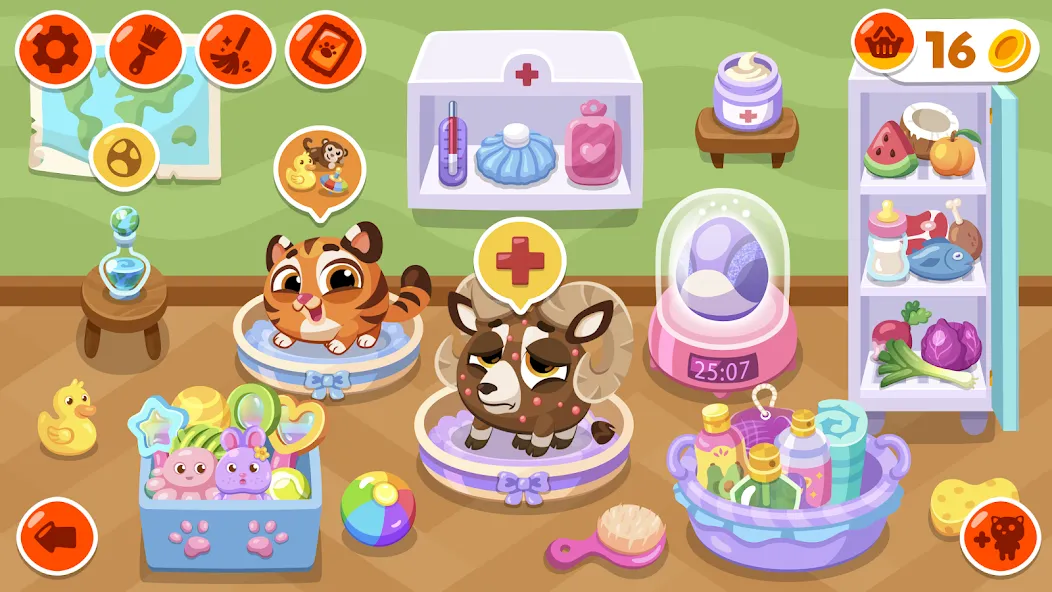 Bubbu School - My Virtual Pets (Буббу Скул)  [МОД Menu] Screenshot 5