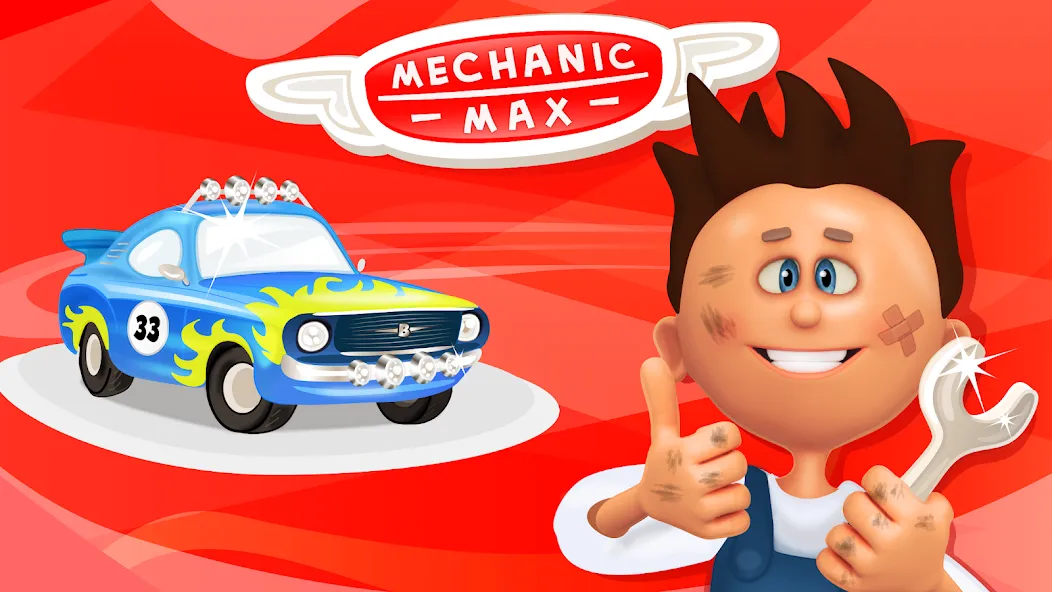 Mechanic Max - Kids Game  [МОД Много денег] Screenshot 1