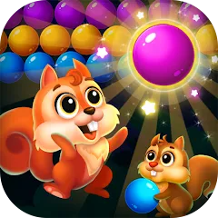 Скачать взломанную Bubble Shooter Rescue (Бабл Шутер Рескью)  [МОД Unlimited Money] - последняя версия apk на Андроид