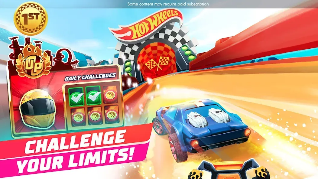 Hot Wheels Unlimited (Хот Вилс Анлимитед)  [МОД Бесконечные деньги] Screenshot 1