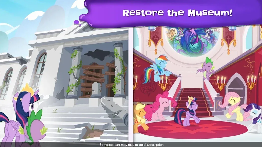 My Little Pony Color By Magic (Май Литл Пони)  [МОД Menu] Screenshot 1