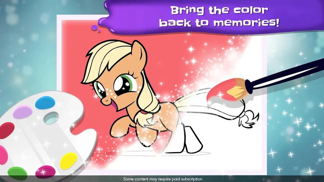 My Little Pony Color By Magic (Май Литл Пони)  [МОД Menu] Screenshot 2