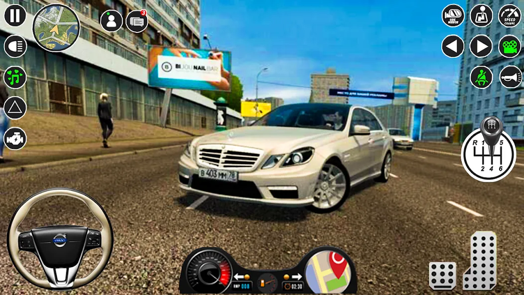 Modern Car Drive Glory Parking  [МОД Бесконечные деньги] Screenshot 4