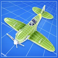 Взлом Idle Planes: Build Airplanes (Айдл Плейнс)  [МОД Бесконечные монеты] - последняя версия apk на Андроид