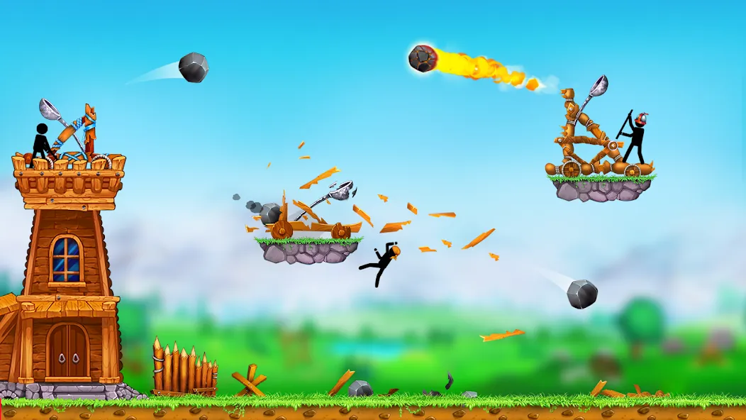 The Catapult 2 : bone masters  [МОД Бесконечные деньги] Screenshot 1