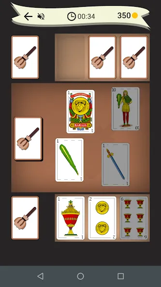 Broom: card game (Эскоба дель 15)  [МОД Mega Pack] Screenshot 3