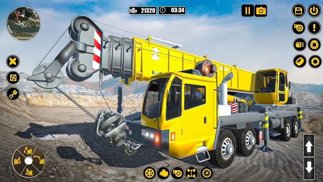 Construction Machine Real JCB  [МОД Бесконечные монеты] Screenshot 3