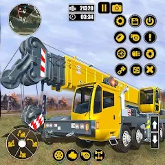 Взлом Construction Machine Real JCB  [МОД Бесконечные монеты] - стабильная версия apk на Андроид