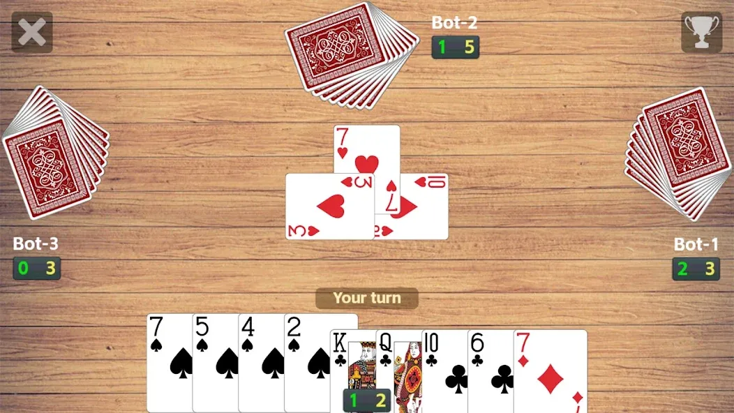 Callbreak League - Card Game (Колбрик Лига)  [МОД Все открыто] Screenshot 2