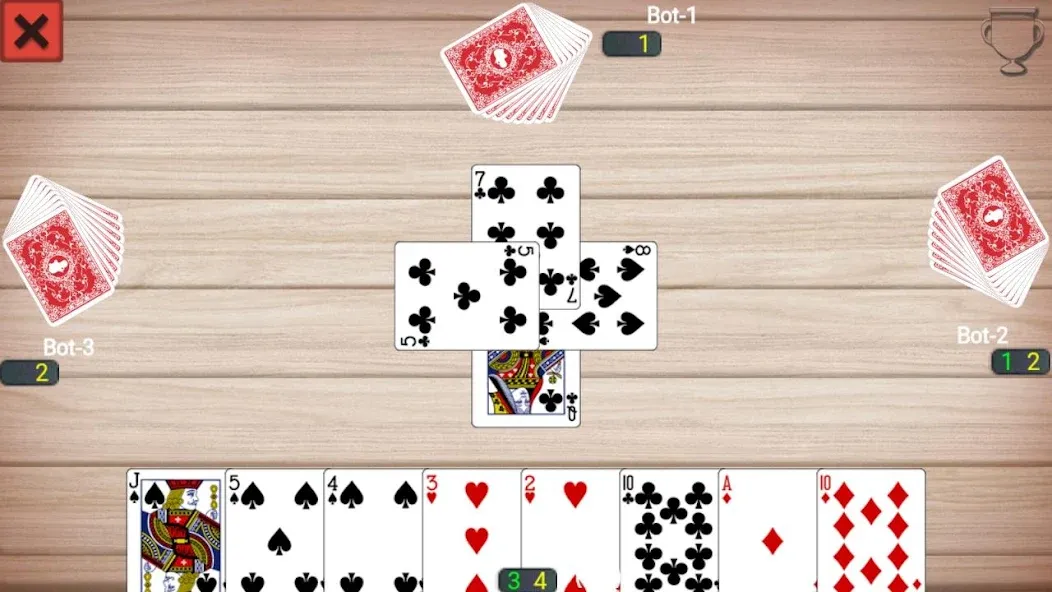 Callbreak Master - Card Game (Коллбрейк Мастер)  [МОД Unlocked] Screenshot 5