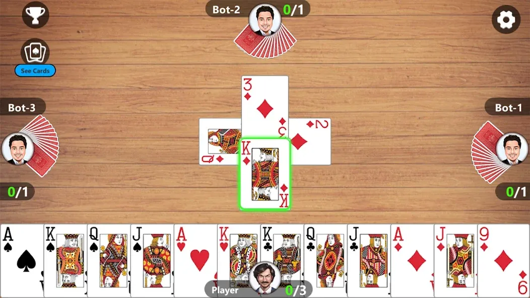 Callbreak Master 3 - Card Game  [МОД Unlimited Money] Screenshot 2