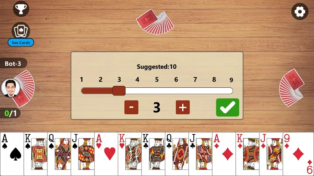 Callbreak Master 3 - Card Game  [МОД Unlimited Money] Screenshot 5