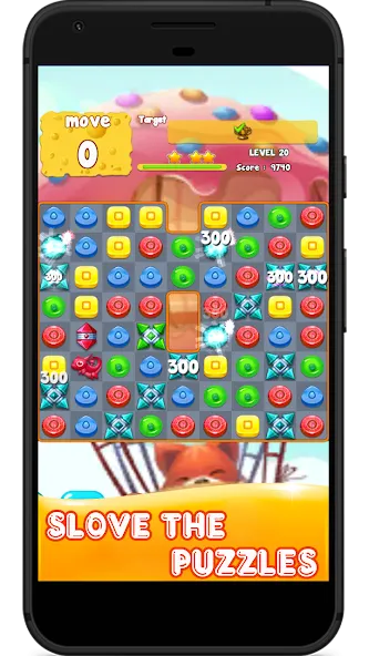 Candy 2024-Candy Match 3 Game (Кэнди 2023)  [МОД Меню] Screenshot 3