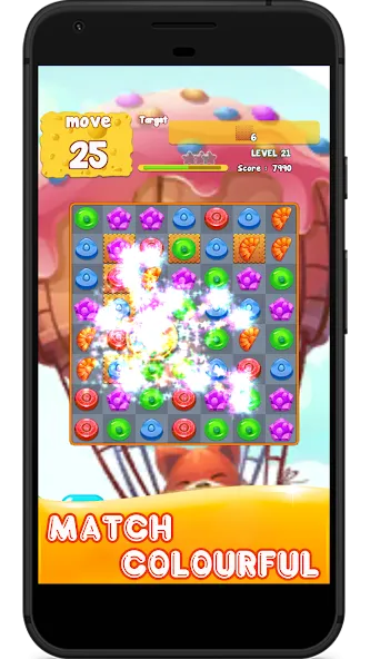 Candy 2024-Candy Match 3 Game (Кэнди 2023)  [МОД Меню] Screenshot 4