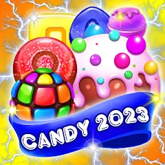 Взлом Candy 2024-Candy Match 3 Game (Кэнди 2023)  [МОД Меню] - стабильная версия apk на Андроид