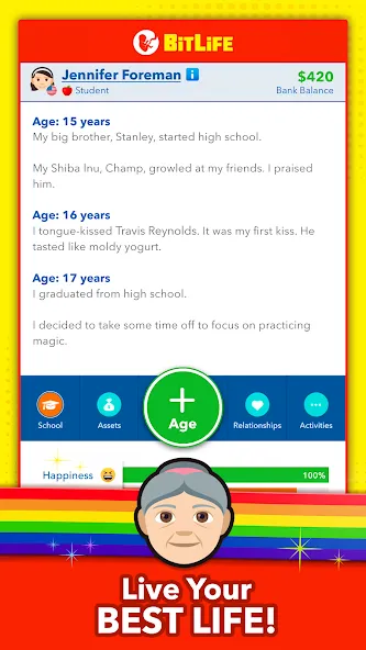 BitLife - Life Simulator (БитЛайф)  [МОД Много денег] Screenshot 4